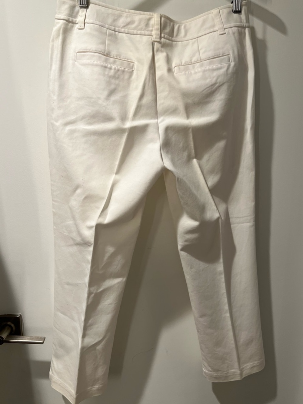 Charter Club Cream Slim Cropped Ankle Jeans women size 8 - Picture 3 of 7